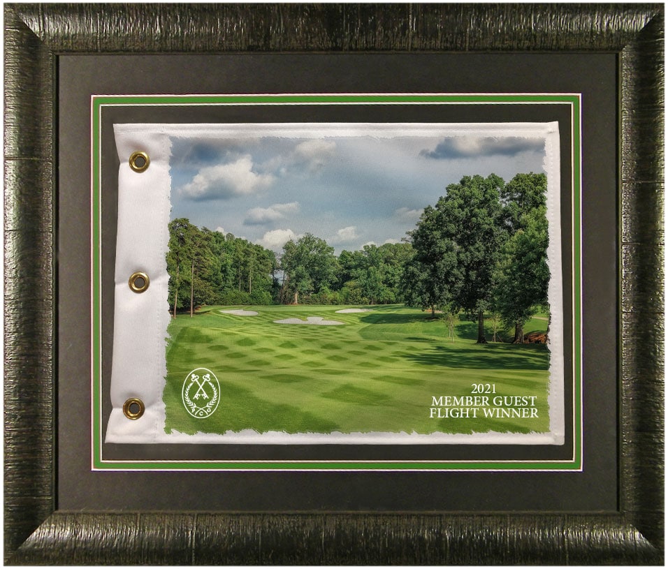 Standard Framed Sublimated Flag