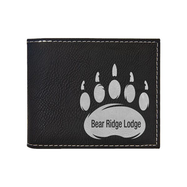 Leatherette Bi-fold Wallet - Image 4
