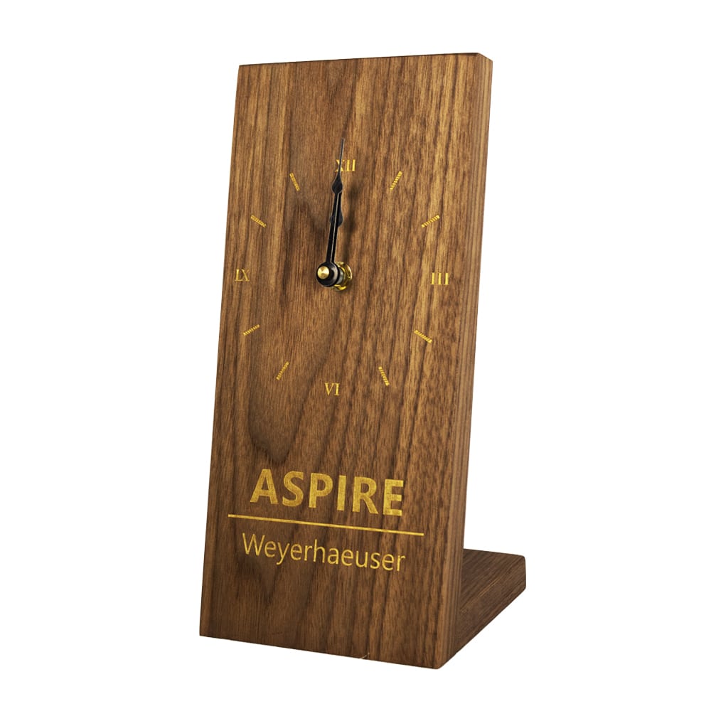 Wooden Desktop Clock - Image 5
