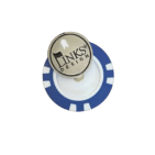 Poker Chip with Removable Marker