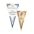 Vertical Wooden Pennant
